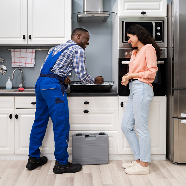 how long does it typically take to complete cooktop repair services in Heckscherville